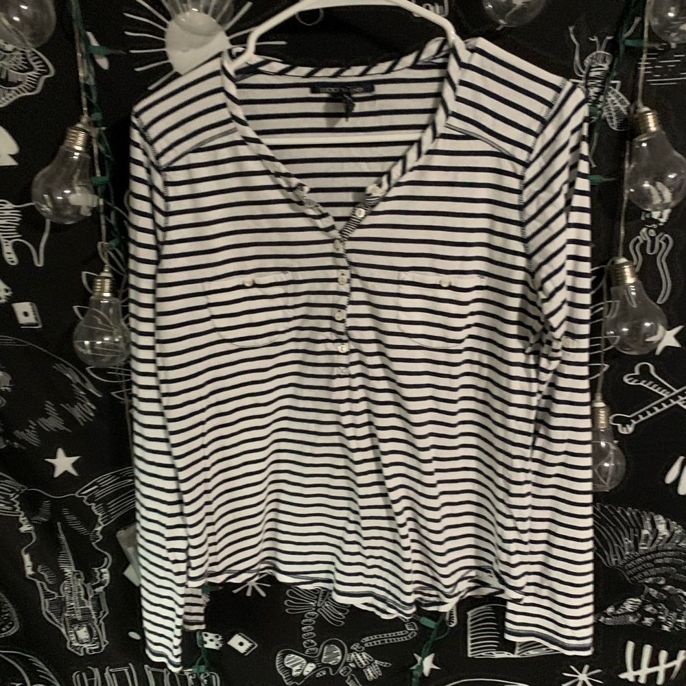 Lucky Brand Striped Blouse